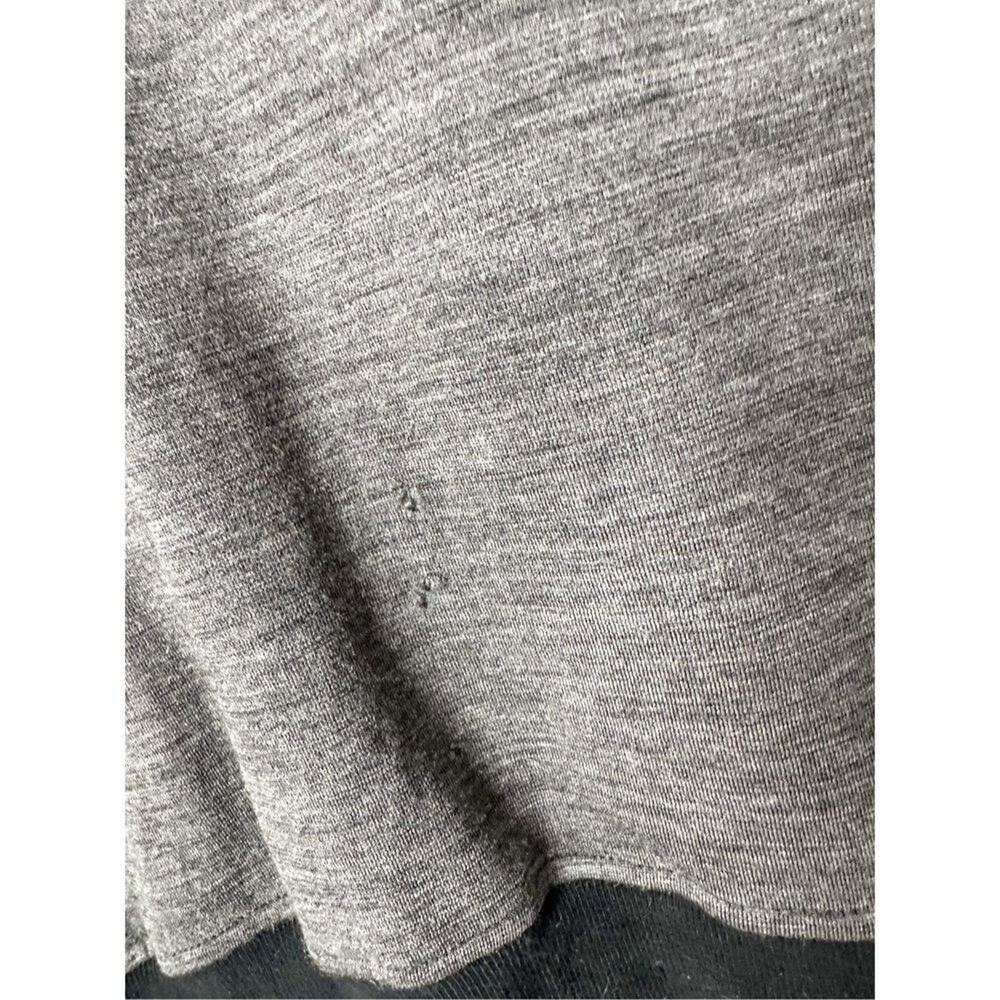 Joseph Wool Blend Crew Neck Long Sleeve Sweatshirt Gray Black Size 36 - Picture 4 of 12